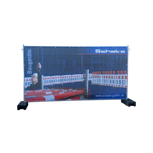 Individual print | Construction fence tarpaulin/ -net